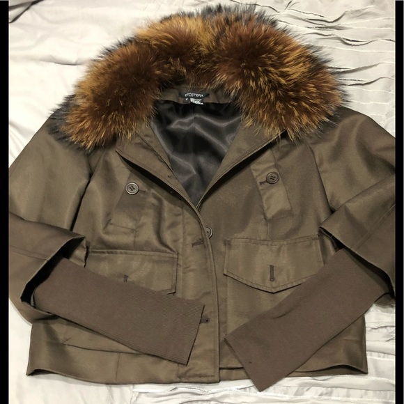 Etcetera Jackets & Blazers - Etcetera Convertible Fur Collar Jacket 6